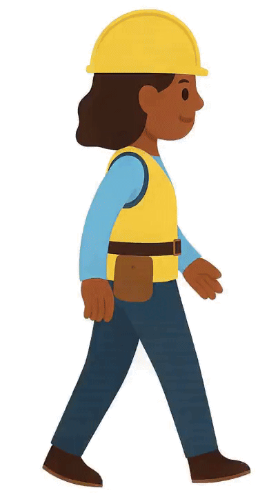 Engineer Walking